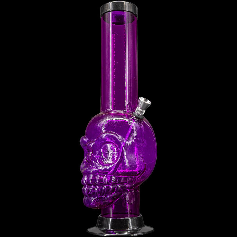 JM Enterprises 12-15" Acrylic Skull Chamber Bong - Multiple Colors JM Enterprises