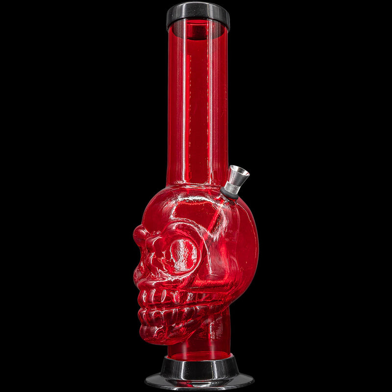 JM Enterprises 12-15" Acrylic Skull Chamber Bong - Multiple Colors JM Enterprises