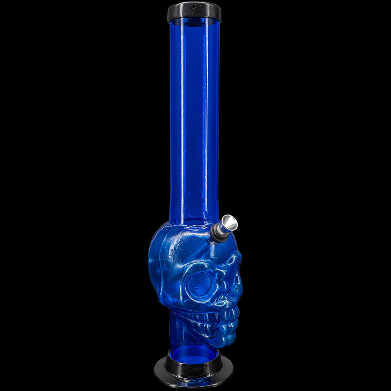 JM Enterprises 12-15" Acrylic Skull Chamber Bong - Multiple Colors JM Enterprises