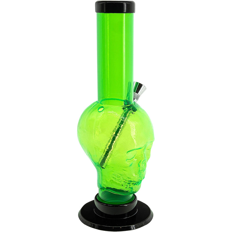 JM Enterprises 12-15" Acrylic Skull Chamber Bong - Multiple Colors JM Enterprises