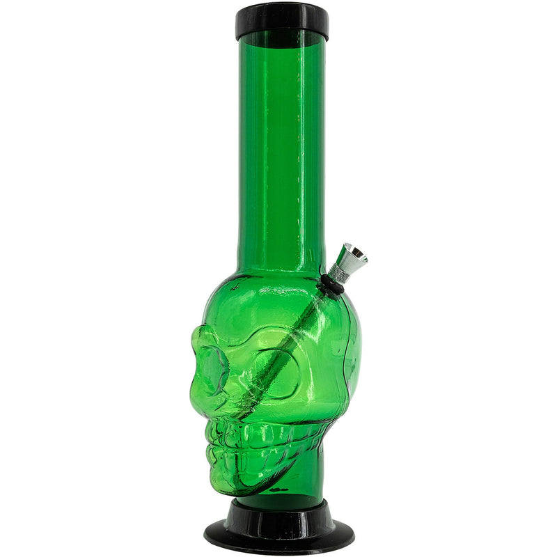 JM Enterprises 12-15" Acrylic Skull Chamber Bong - Multiple Colors JM Enterprises