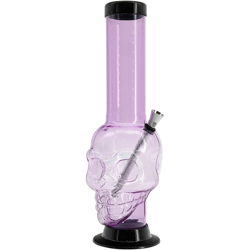 JM Enterprises 12-15" Acrylic Skull Chamber Bong - Multiple Colors JM Enterprises