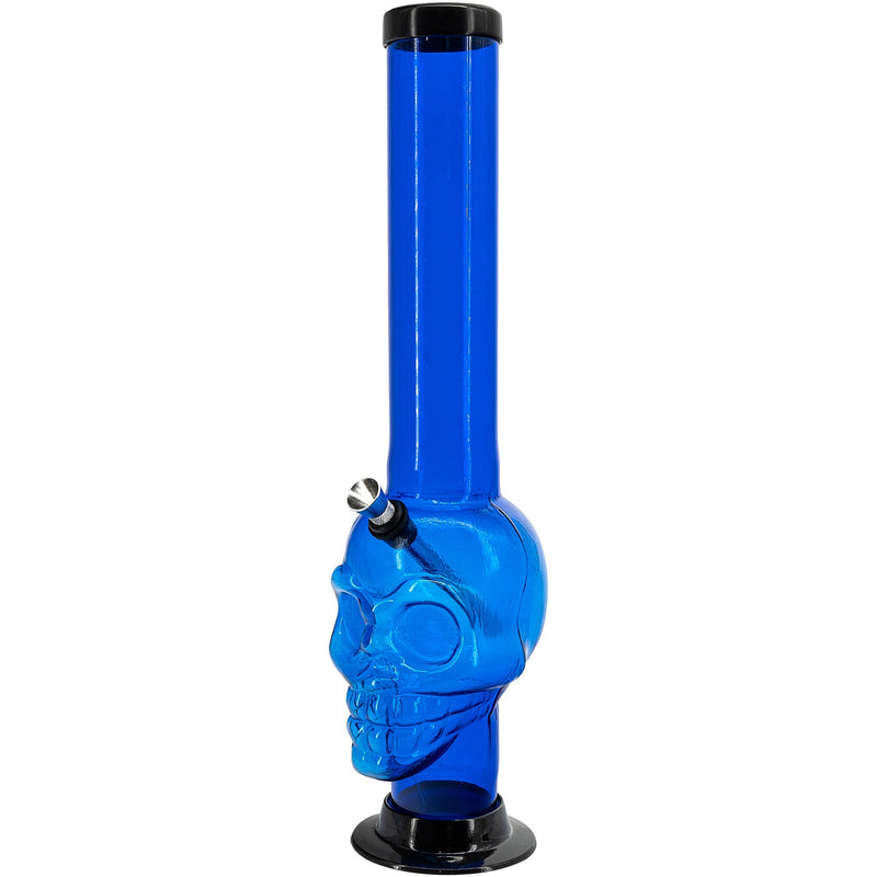 JM Enterprises 12-15" Acrylic Skull Chamber Bong - Multiple Colors JM Enterprises