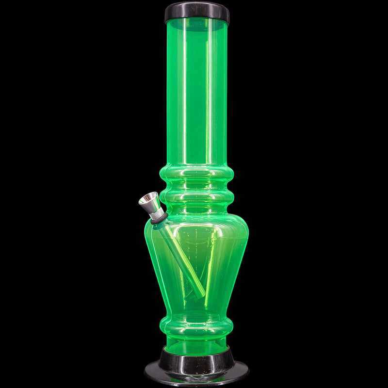 JM Enterprises 12" Acrylic Vase Base Bong - Multiple Colors JM Enterprises