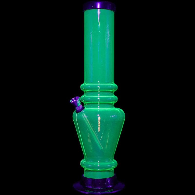 JM Enterprises 12" Acrylic Vase Base Bong - Multiple Colors JM Enterprises