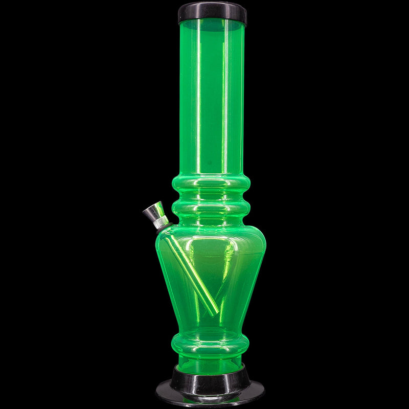 JM Enterprises 12" Acrylic Vase Base Bong - Multiple Colors JM Enterprises