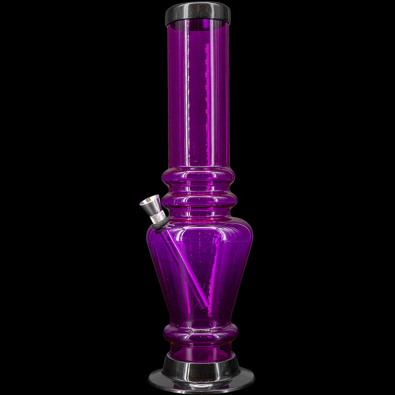 JM Enterprises 12" Acrylic Vase Base Bong - Multiple Colors JM Enterprises