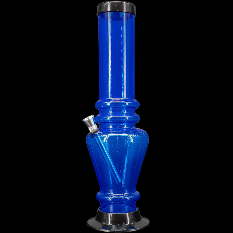 JM Enterprises 12" Acrylic Vase Base Bong - Multiple Colors JM Enterprises