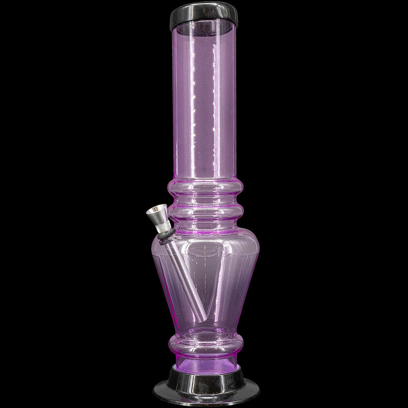 JM Enterprises 12" Acrylic Vase Base Bong - Multiple Colors JM Enterprises