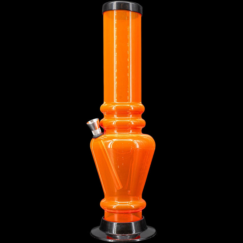 JM Enterprises 12" Acrylic Vase Base Bong - Multiple Colors JM Enterprises