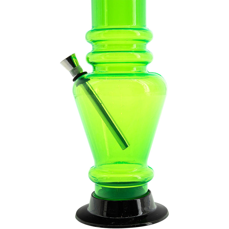 JM Enterprises 12" Acrylic Vase Base Bong - Multiple Colors JM Enterprises