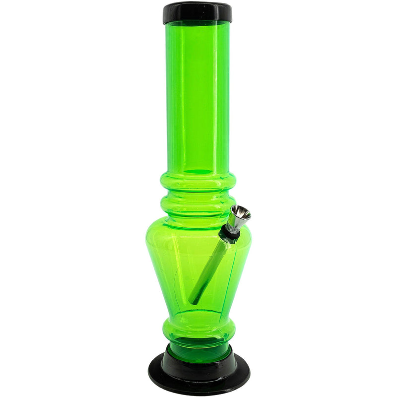 JM Enterprises 12" Acrylic Vase Base Bong - Multiple Colors JM Enterprises