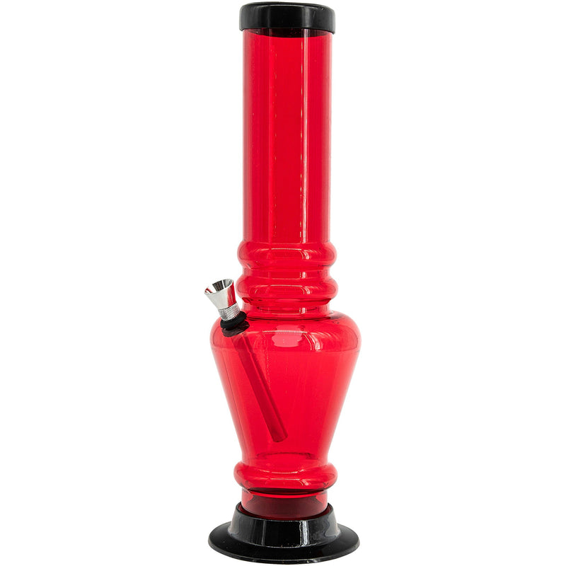 JM Enterprises 12" Acrylic Vase Base Bong - Multiple Colors JM Enterprises