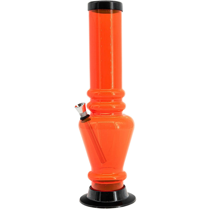 JM Enterprises 12" Acrylic Vase Base Bong - Multiple Colors JM Enterprises