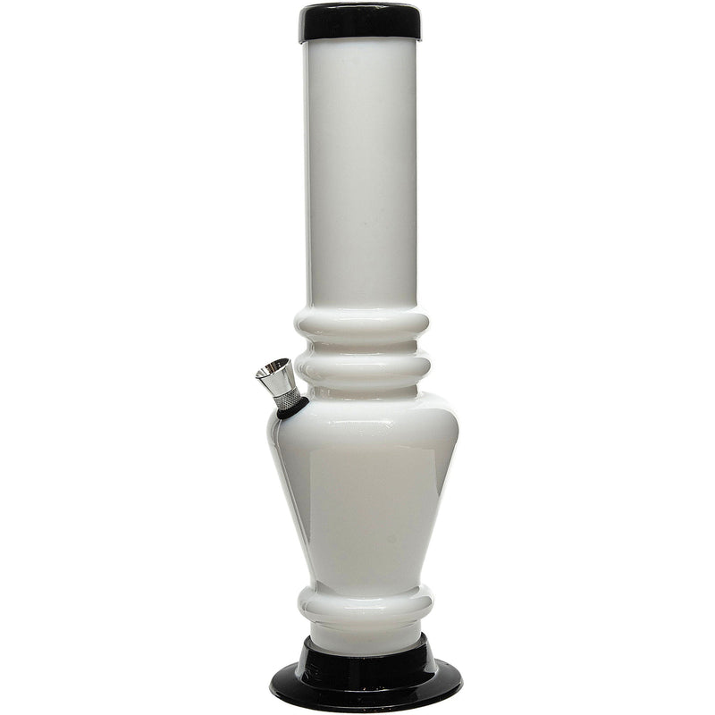 JM Enterprises 12" Acrylic Vase Base Bong - Multiple Colors JM Enterprises