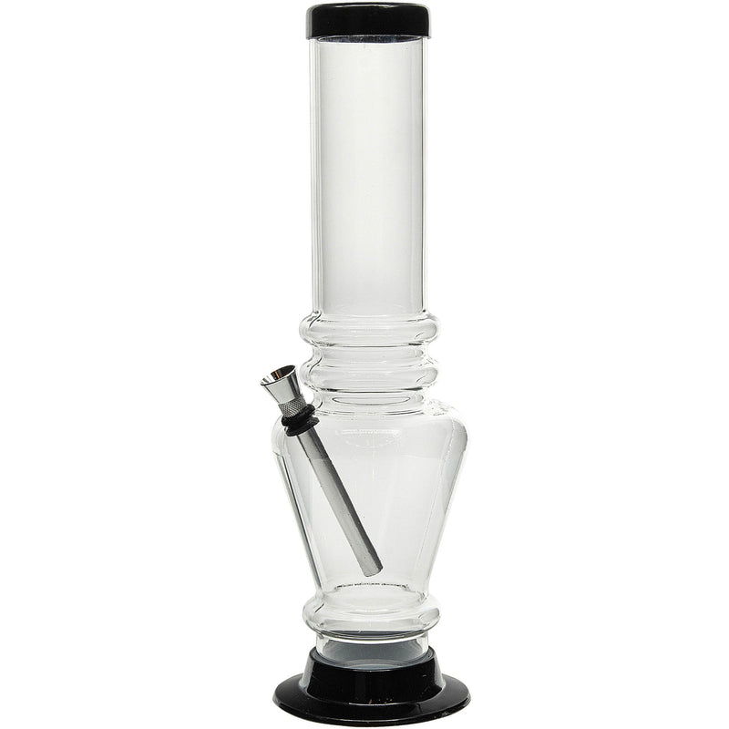 JM Enterprises 12" Acrylic Vase Base Bong - Multiple Colors JM Enterprises