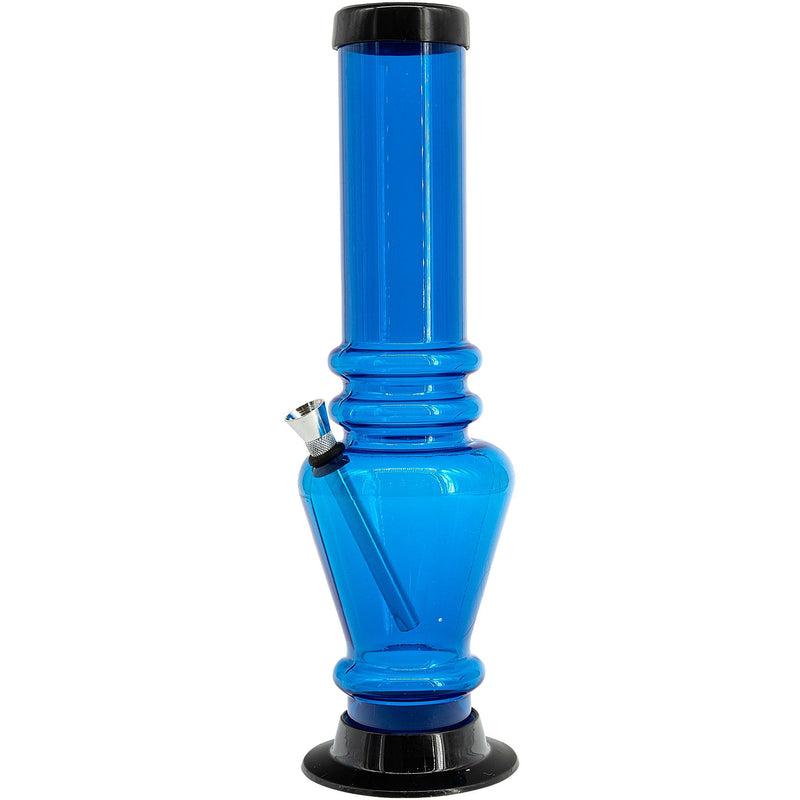 JM Enterprises 12" Acrylic Vase Base Bong - Multiple Colors JM Enterprises