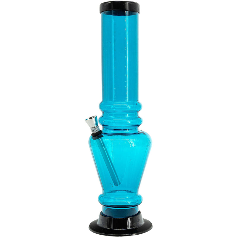 JM Enterprises 12" Acrylic Vase Base Bong - Multiple Colors JM Enterprises