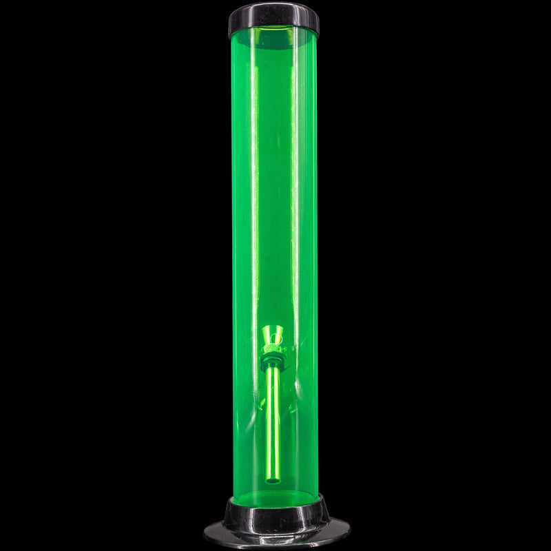 JM Enterprises 6-9-12-15" Acrylic Straight Tube Basic Bong - Multiple Colors JM Enterprises