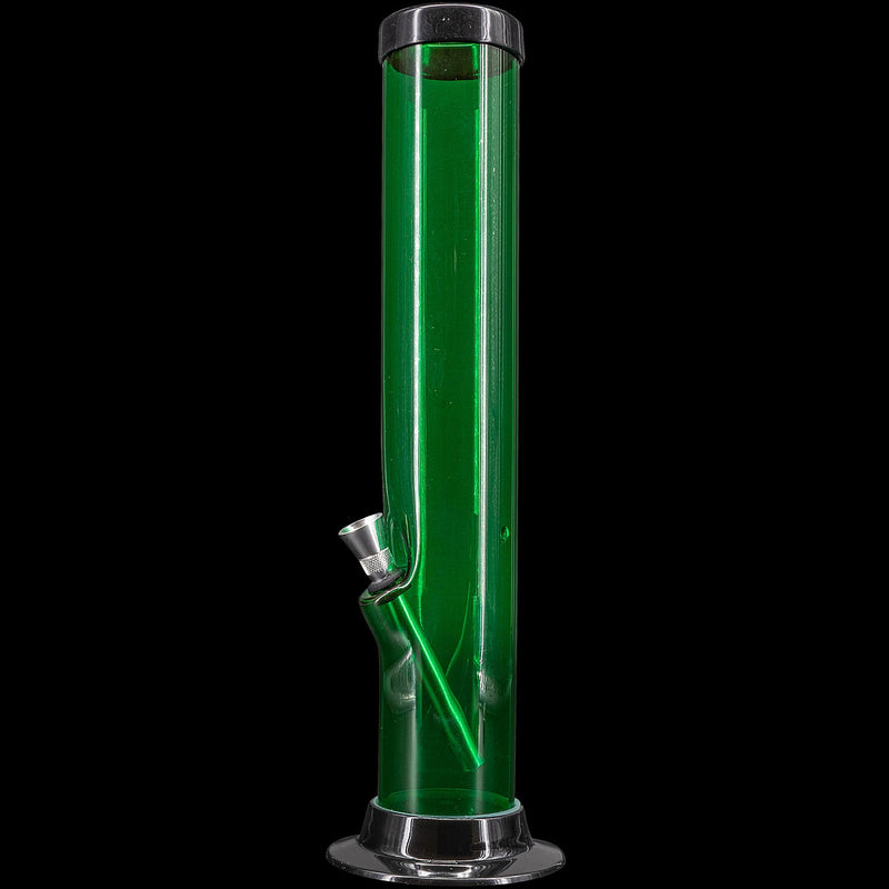 JM Enterprises 6-9-12-15" Acrylic Straight Tube Basic Bong - Multiple Colors JM Enterprises