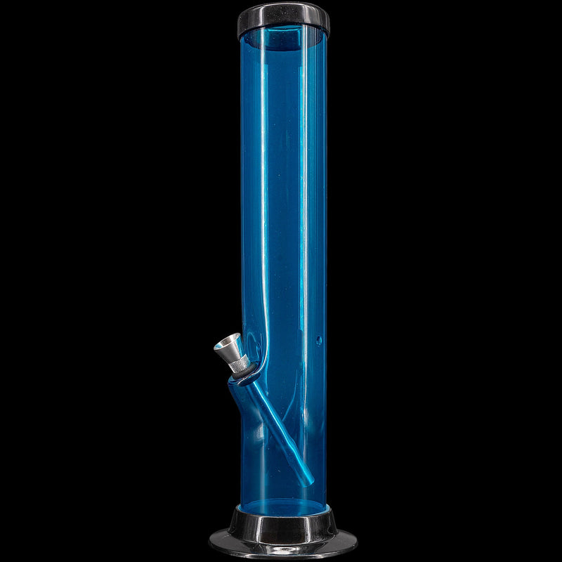 JM Enterprises 6-9-12-15" Acrylic Straight Tube Basic Bong - Multiple Colors JM Enterprises