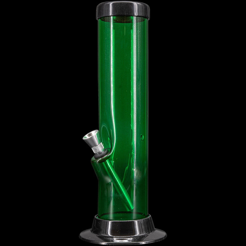 JM Enterprises 6-9-12-15" Acrylic Straight Tube Basic Bong - Multiple Colors JM Enterprises