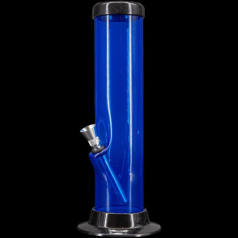 JM Enterprises 6-9-12-15" Acrylic Straight Tube Basic Bong - Multiple Colors JM Enterprises