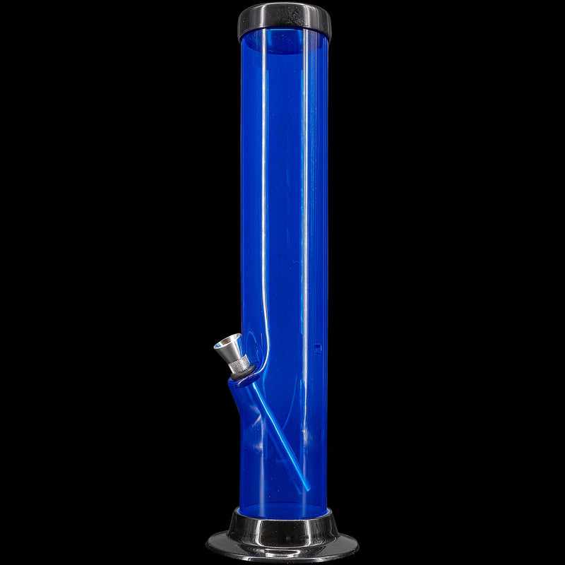 JM Enterprises 6-9-12-15" Acrylic Straight Tube Basic Bong - Multiple Colors JM Enterprises