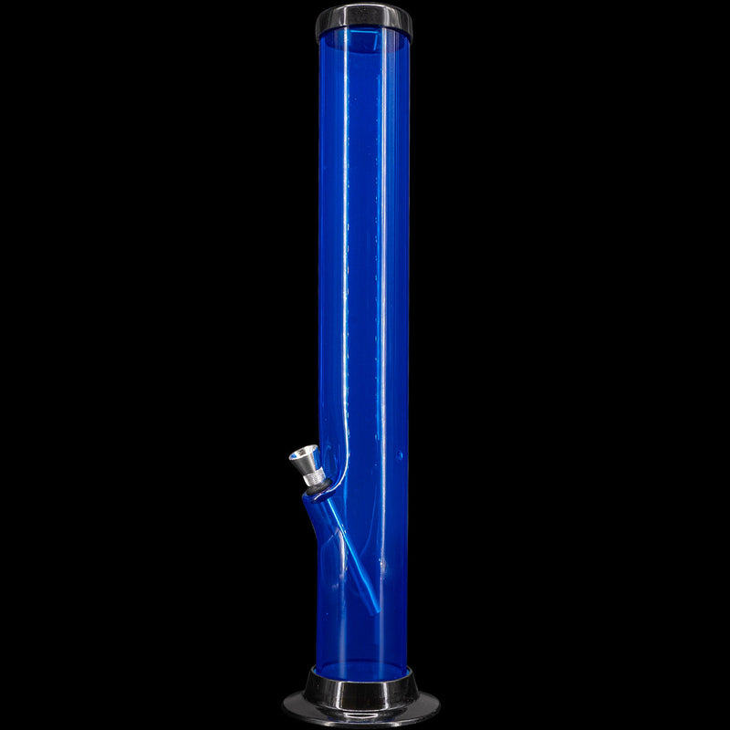 JM Enterprises 6-9-12-15" Acrylic Straight Tube Basic Bong - Multiple Colors JM Enterprises