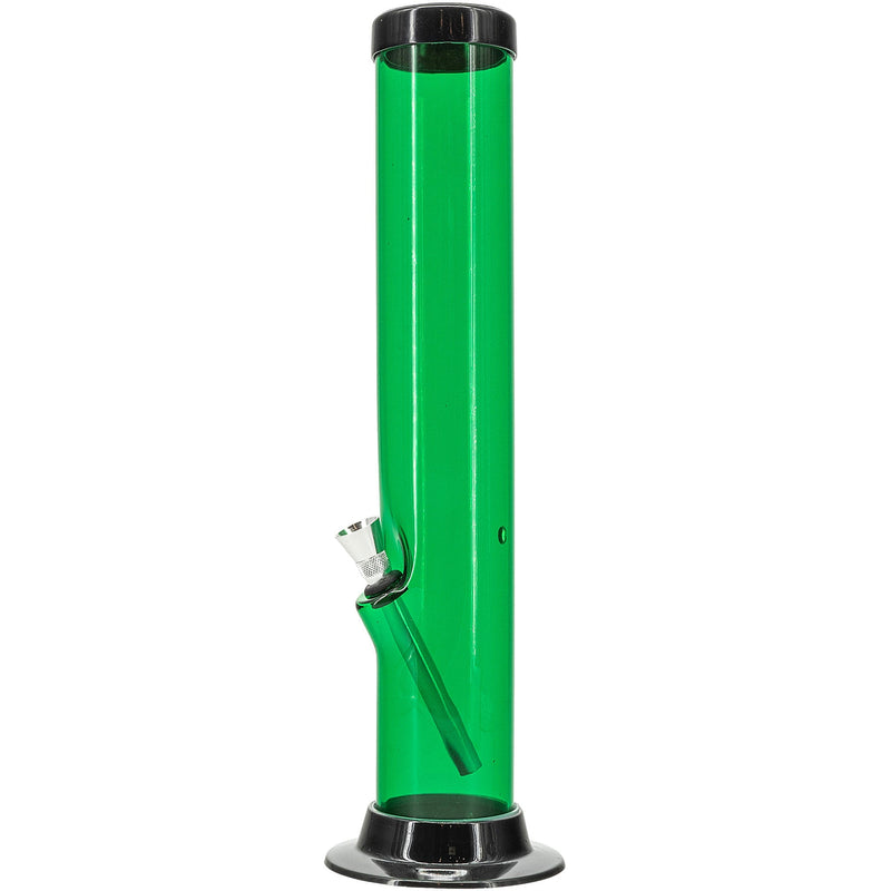 JM Enterprises 6-9-12-15" Acrylic Straight Tube Basic Bong - Multiple Colors JM Enterprises