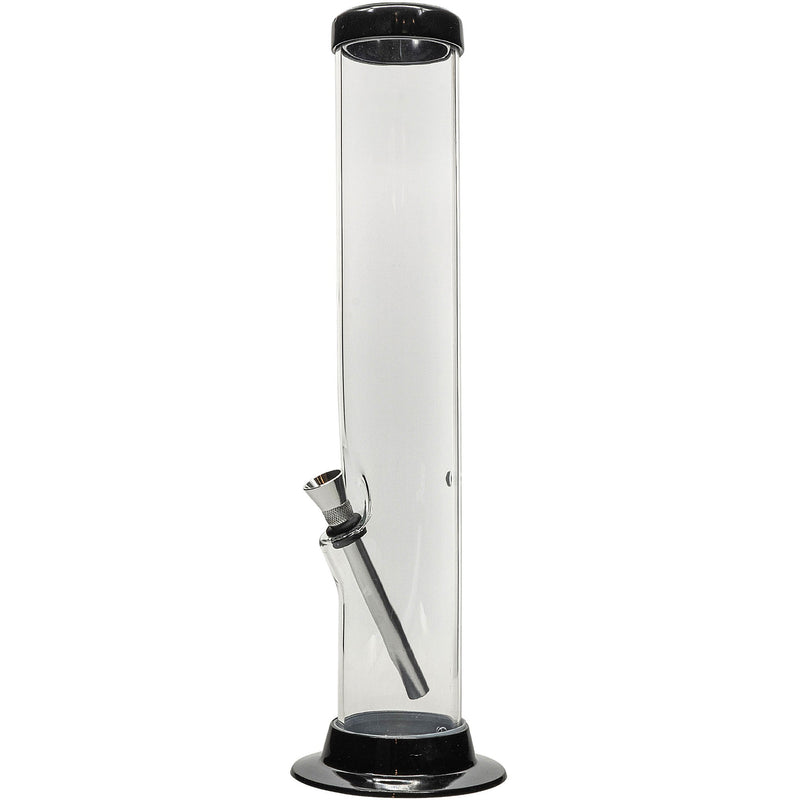 JM Enterprises 6-9-12-15" Acrylic Straight Tube Basic Bong - Multiple Colors JM Enterprises