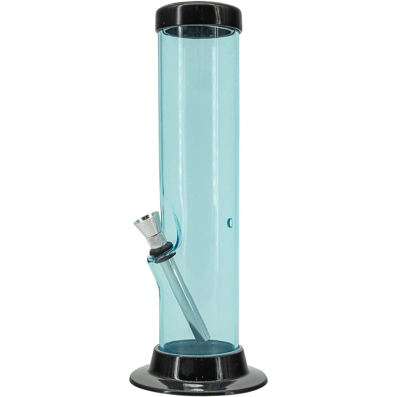 JM Enterprises 6-9-12-15" Acrylic Straight Tube Basic Bong - Multiple Colors JM Enterprises