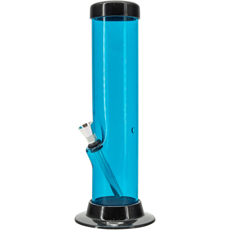 JM Enterprises 6-9-12-15" Acrylic Straight Tube Basic Bong - Multiple Colors JM Enterprises