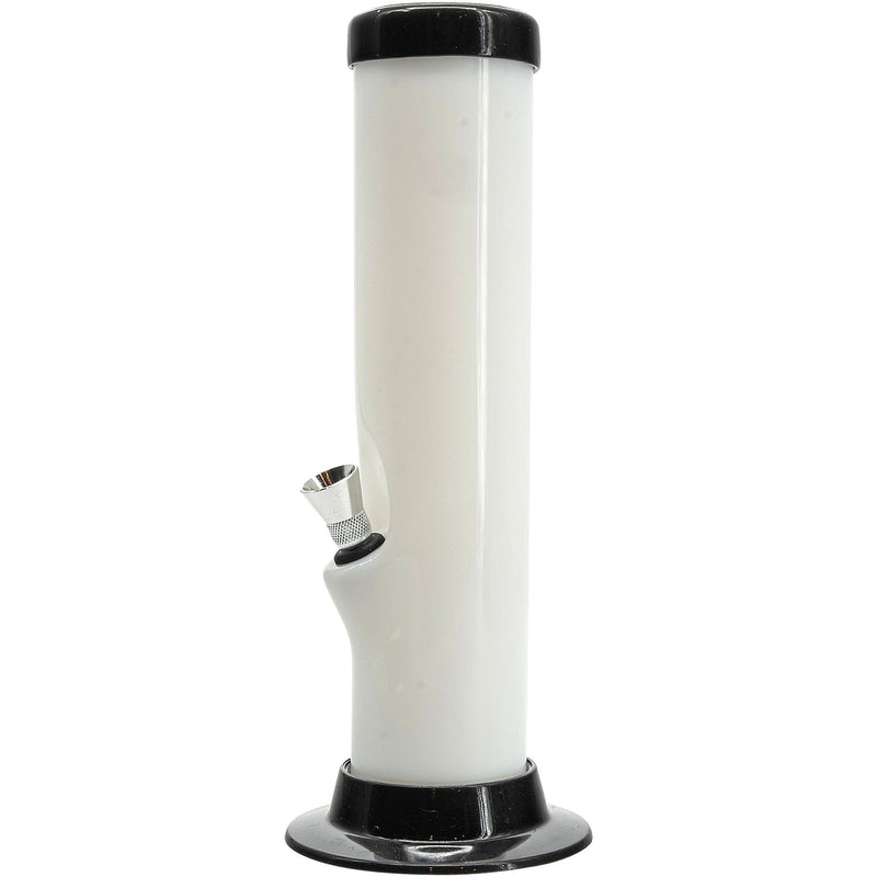 JM Enterprises 6-9-12-15" Acrylic Straight Tube Basic Bong - Multiple Colors JM Enterprises