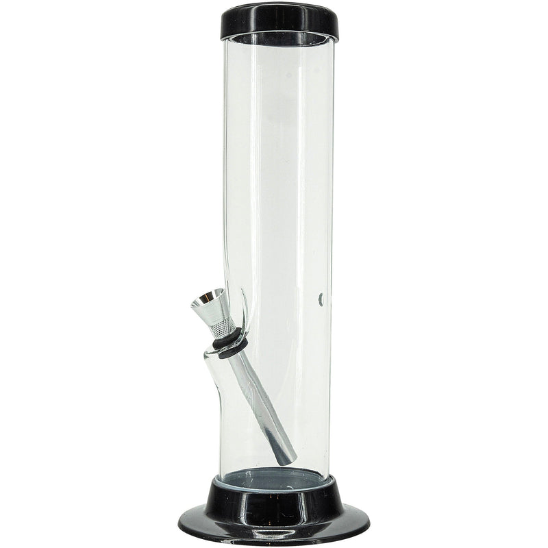 JM Enterprises 6-9-12-15" Acrylic Straight Tube Basic Bong - Multiple Colors JM Enterprises