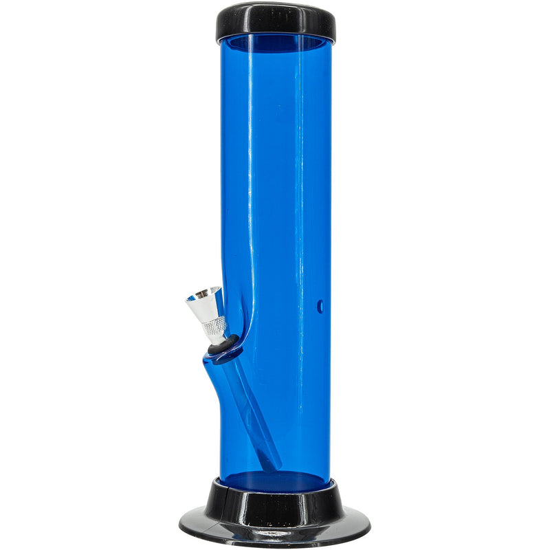 JM Enterprises 6-9-12-15" Acrylic Straight Tube Basic Bong - Multiple Colors JM Enterprises