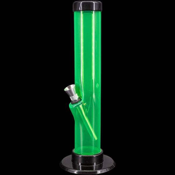 JM Enterprises 6-9-12" Acrylic Straight Tube Bong - Multiple Colors JM Enterprises