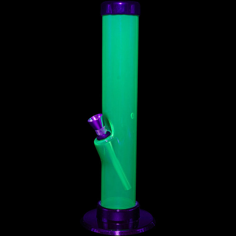 JM Enterprises 6-9-12" Acrylic Straight Tube Bong - Multiple Colors JM Enterprises