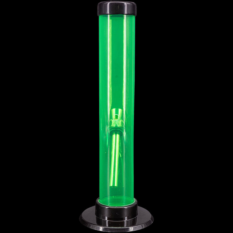 JM Enterprises 6-9-12" Acrylic Straight Tube Bong - Multiple Colors JM Enterprises