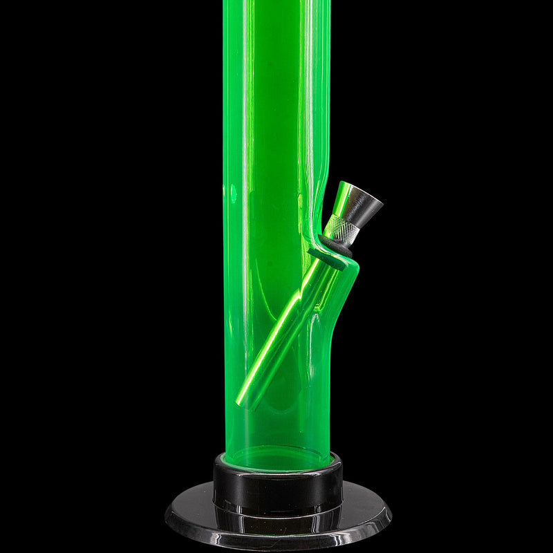 JM Enterprises 6-9-12" Acrylic Straight Tube Bong - Multiple Colors JM Enterprises