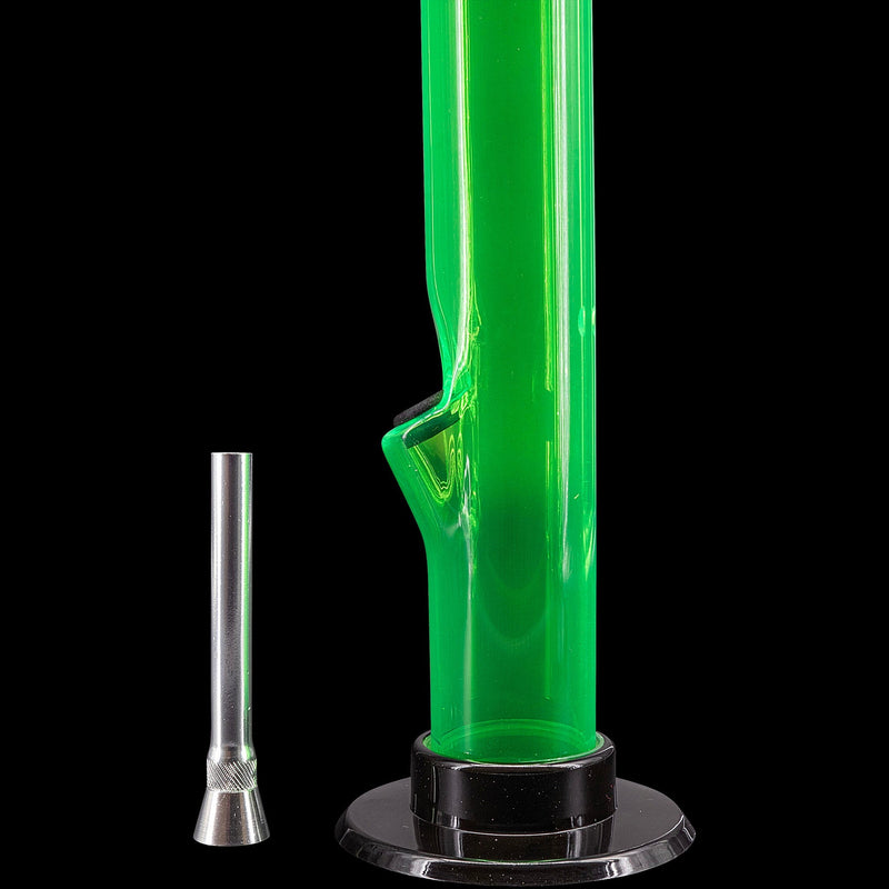 JM Enterprises 6-9-12" Acrylic Straight Tube Bong - Multiple Colors JM Enterprises