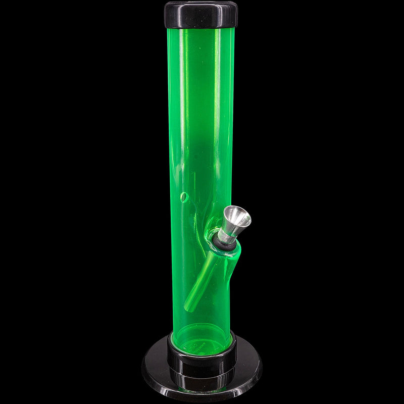 JM Enterprises 6-9-12" Acrylic Straight Tube Bong - Multiple Colors JM Enterprises