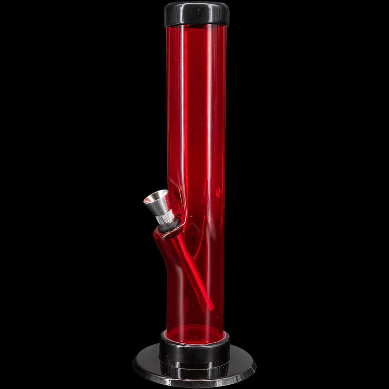 JM Enterprises 6-9-12" Acrylic Straight Tube Bong - Multiple Colors JM Enterprises