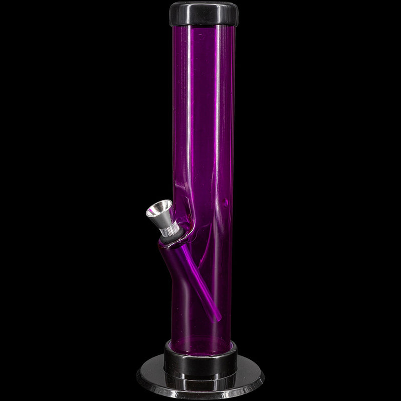 JM Enterprises 6-9-12" Acrylic Straight Tube Bong - Multiple Colors JM Enterprises