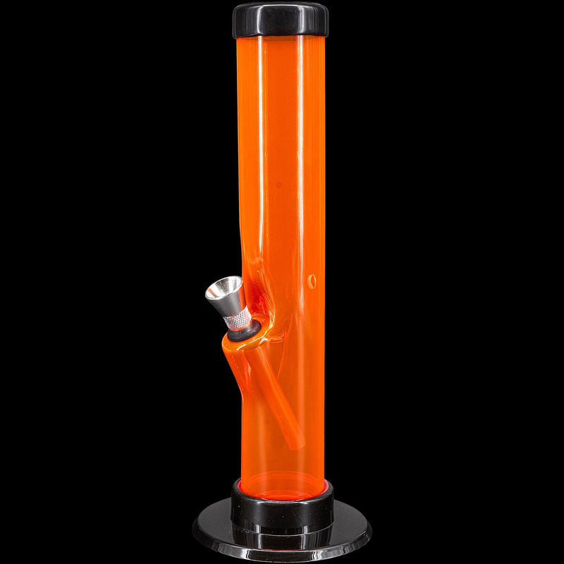 JM Enterprises 6-9-12" Acrylic Straight Tube Bong - Multiple Colors JM Enterprises