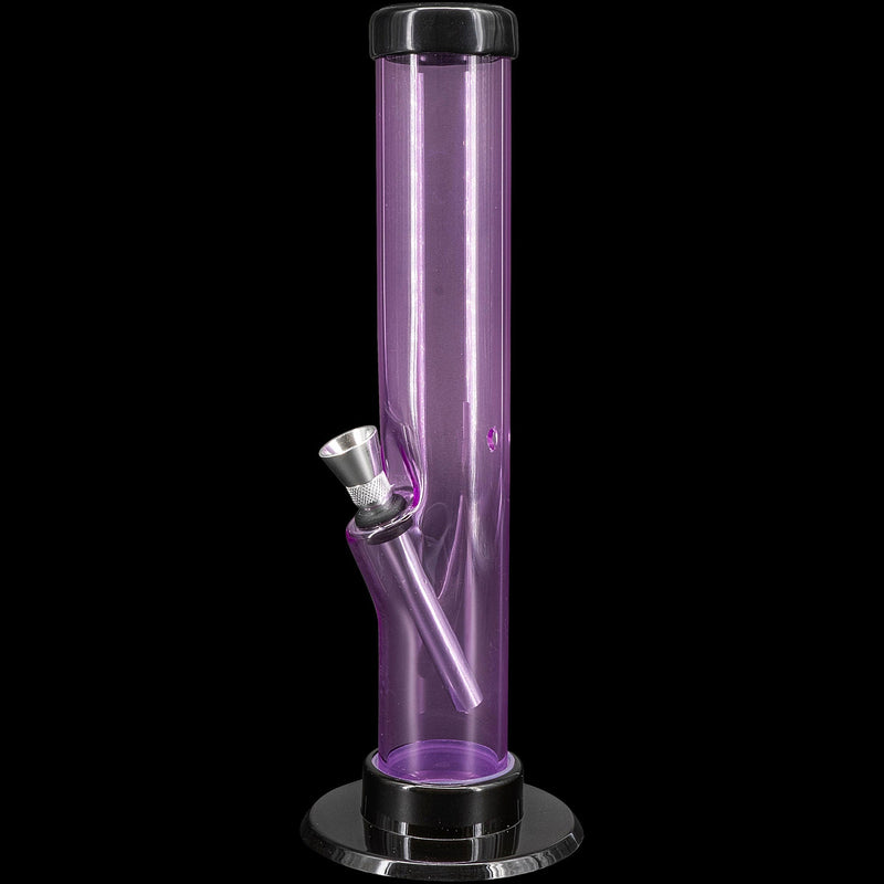 JM Enterprises 6-9-12" Acrylic Straight Tube Bong - Multiple Colors JM Enterprises