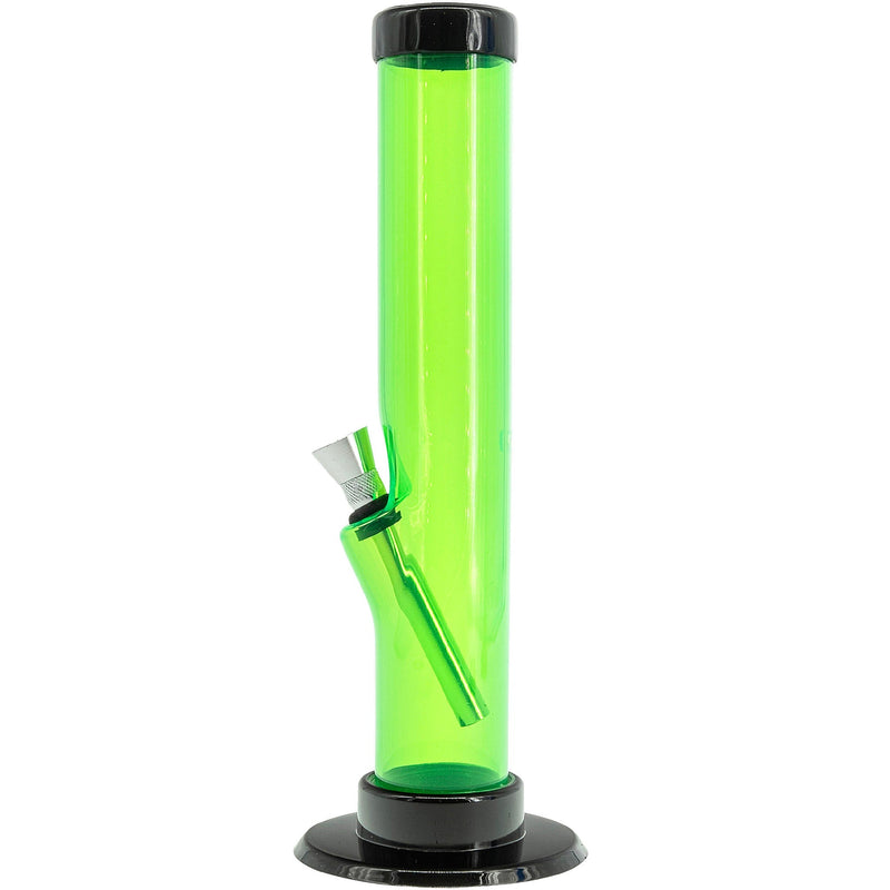 JM Enterprises 6-9-12" Acrylic Straight Tube Bong - Multiple Colors JM Enterprises