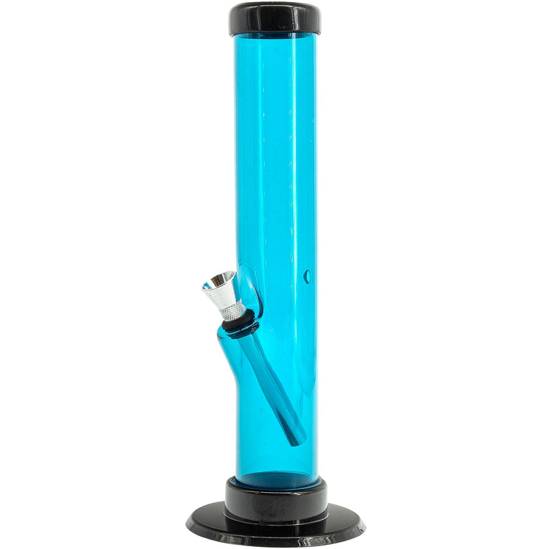 JM Enterprises 6-9-12" Acrylic Straight Tube Bong - Multiple Colors JM Enterprises