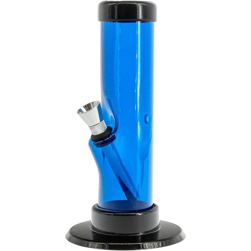 JM Enterprises 6-9-12" Acrylic Straight Tube Bong - Multiple Colors JM Enterprises