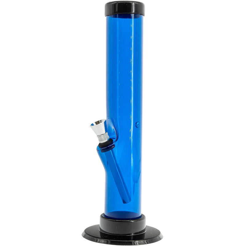 JM Enterprises 6-9-12" Acrylic Straight Tube Bong - Multiple Colors JM Enterprises